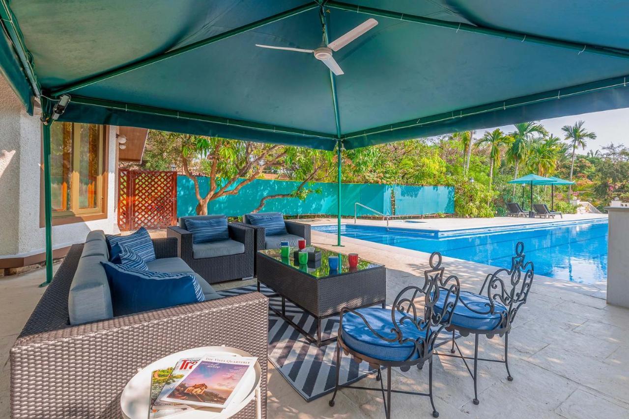 Stayvista'S Casa Palmera - Pet-Friendly Villa With Pool, Garden With Gazebo, And Indoor & Outdoor Games Alībāg Exterior foto